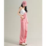 ワイドシルエットデニムサロペット | aimoha | 詳細画像6