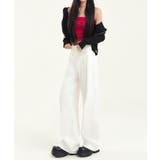ベーシックハイウエストワイドデニムパンツ レディース | aimoha | 詳細画像30