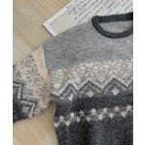 ウール混レトロセーター【AW】 | aimoha  | 詳細画像14 