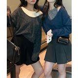 レイヤードデザインニットトップス【AW】 | aimoha  | 詳細画像17 
