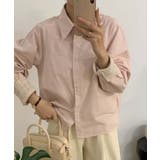 レースディテールコットンシャツ | aimoha  | 詳細画像15 