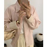 レースディテールコットンシャツ | aimoha  | 詳細画像23 