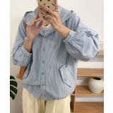 フーデッドカジュアルジャケット | aimoha  | 詳細画像12 