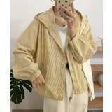 イエロー | フーデッドカジュアルジャケット | aimoha 