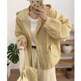 フーデッドカジュアルジャケット | aimoha  | 詳細画像1 