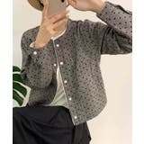 ドットパターンコットンジャケット | aimoha | 詳細画像15