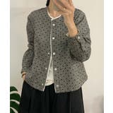 ドットパターンコットンジャケット | aimoha | 詳細画像20