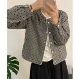 ドットパターンコットンジャケット | aimoha | 詳細画像21