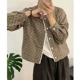 ドットパターンコットンジャケット | aimoha | 詳細画像8
