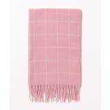 チェック柄フリンジマフラー【AW】 | aimoha  | 詳細画像8 