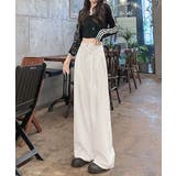 ハイウエストワイドデニムパンツ | aimoha | 詳細画像18