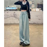 ハイウエストワイドデニムパンツ | aimoha | 詳細画像28