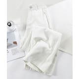 ハイウエストワイドデニムパンツ | aimoha | 詳細画像6