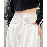 ハイウエストワイドデニムパンツ | aimoha | 詳細画像7