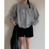 文字刺繍スウェット | aimoha | 詳細画像10