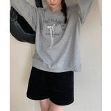 文字刺繍スウェット | aimoha | 詳細画像15