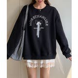 文字刺繍スウェット | aimoha | 詳細画像23