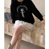 文字刺繍スウェット | aimoha | 詳細画像32