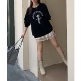 文字刺繍スウェット | aimoha | 詳細画像4