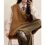 ユニセックス ニットベスト | aimoha  | 詳細画像1 