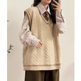 ユニセックス ニットベスト | aimoha  | 詳細画像6 