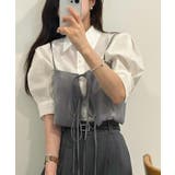 軽やかな着心地ミニマルデザインキャミソール | aimoha | 詳細画像16