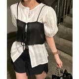 軽やかな着心地ミニマルデザインキャミソール | aimoha | 詳細画像22