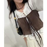 ブラウン | 軽やかな着心地ミニマルデザインキャミソール | aimoha