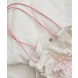 レース刺繍ポケットトートバッグ | aimoha  | 詳細画像12 