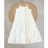 レースティアードコットンキャミワンピース | aimoha | 詳細画像4