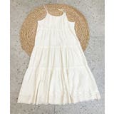 レースティアードコットンキャミワンピース | aimoha | 詳細画像2