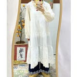 レースティアードコットンキャミワンピース | aimoha | 詳細画像3