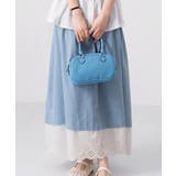 レース付きデニムドローストリングスカート | aimoha  | 詳細画像13 