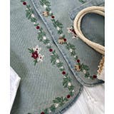 花柄刺繍デニムベスト | aimoha | 詳細画像7