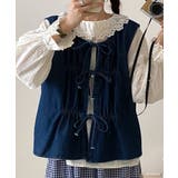 ドローストリングデニムベスト | aimoha | 詳細画像17