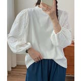 レーススリーブプルオーバー | aimoha | 詳細画像1