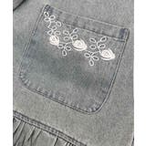 刺繍襟付きデニム風ブラウス | aimoha  | 詳細画像8 