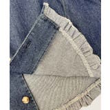 フリルデニムベスト | aimoha | 詳細画像7