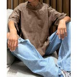 モカ | ヴィンテージライクルーズTシャツ | aimoha