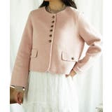 ウール襟なしショートジャケット【AW】 | aimoha  | 詳細画像19 