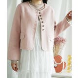 ウール襟なしショートジャケット【AW】 | aimoha  | 詳細画像22 