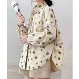 プリント柄オーバーシャツ | aimoha | 詳細画像8
