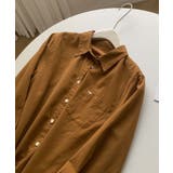 ポケット付きオーバーカラーシャツ | aimoha  | 詳細画像10 
