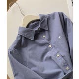 ポケット付きオーバーカラーシャツ | aimoha  | 詳細画像15 