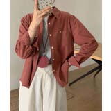 ポケット付きオーバーカラーシャツ | aimoha  | 詳細画像19 