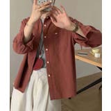 ポケット付きオーバーカラーシャツ | aimoha  | 詳細画像20 