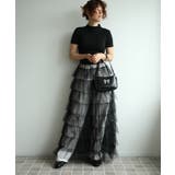 ボリュームティアードシアーチュールスカート | aimoha  | 詳細画像6 