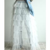 ボリュームティアードシアーチュールスカート | aimoha  | 詳細画像11 