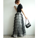 ボリュームティアードシアーチュールスカート | aimoha  | 詳細画像8 