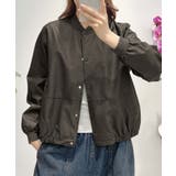 PUマットボマージャケット | aimoha | 詳細画像3